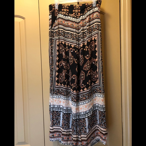 Atmosphere Pants - Multi print palazzo pants